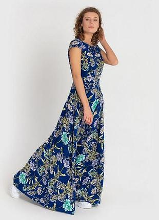 Чудове вільне легке віскозне плаття з ненав'язливим декором (бісер) від bhs xl(14)