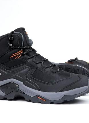 Salomon bsdx gore-tex кроссовки мужские кожаные термо черные саломон ботинки сапоги высокие теплые саломон гортекс осенние зимние отменное качество