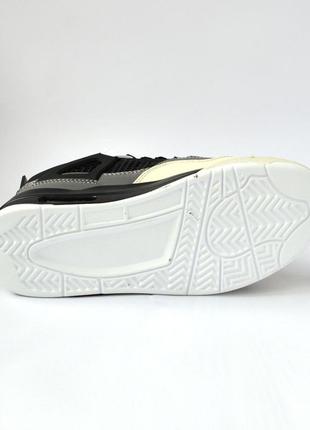 nike jordan air 1 low prm кросівки жіночі шкіряні нубук зимові термо на флісі ботінки сапоги високі теплі найк джордан чорні з бежевим5 фото