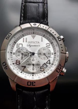 Invicta signature ии, кварцевый мужской хронограф2 фото