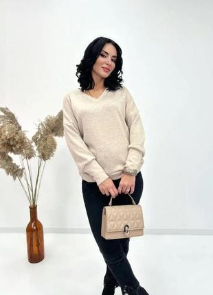 Ангоровый пуловер джемпер женский10 фото