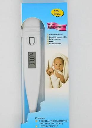 Дитячий електронний термометр градусник digital thermometer медичний цифровий для дітей без ртуті1 фото