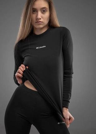 Комплект термобелья columbia на флисе, женское xl