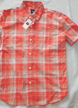 Gapkids сорочка натуральна легка модна на хлопчика 10-11 років regular нова