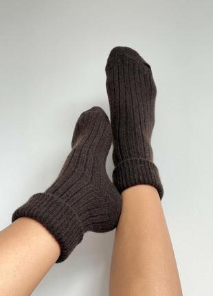 Женские носки с отворотом2 фото