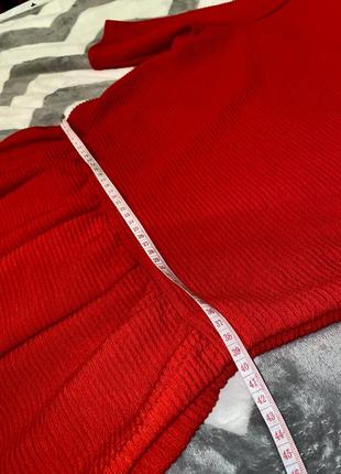 Сукня червона цупка ❤️‍🔥 дуже крута5 фото