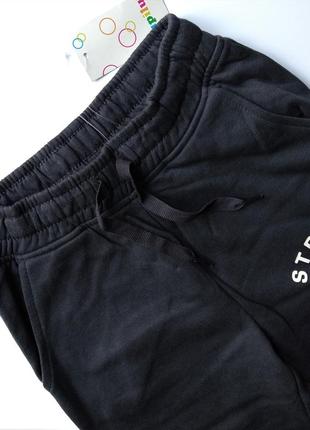 6-8 лет утепленные спортивные штаны для мальчика lupilu джогеры с начесом теплые штаники на флисе3 фото