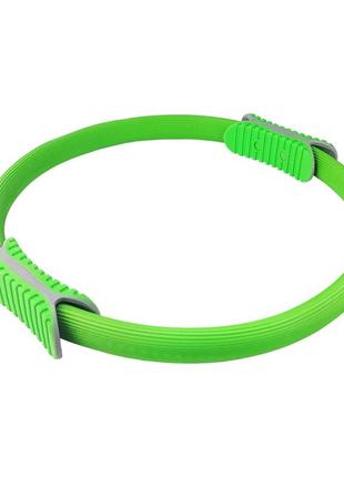 Кольцо эспандер для пилатеса 36 см ms 2287 зеленый1 фото