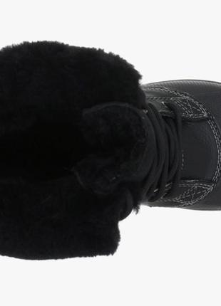 Crocs allcast luxe duck boot. кроксы с натуральным мехом.3 фото