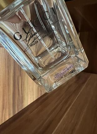 Gucci made to measure парфюм для мужчин небольшой остаток во флаконе4 фото