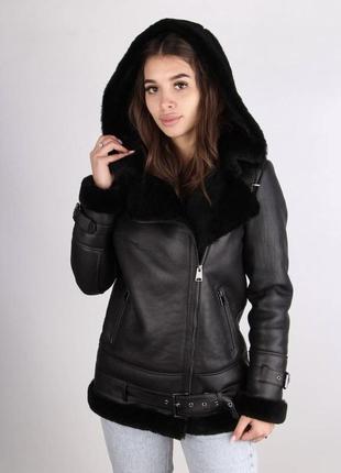 Натуральна дублянка авіатор2 фото