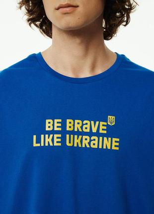 Bravery original синя футболка5 фото
