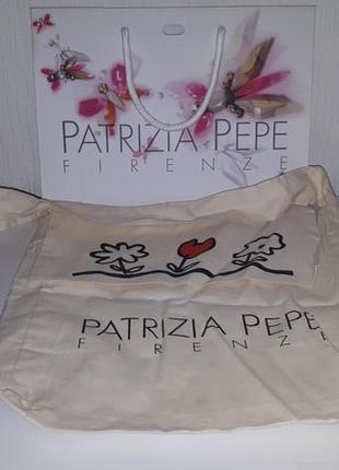 Брендовая сумка patrizia pepe forenze + подарок fabio d roma италия1 фото