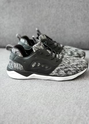 Чорно білі кросівки reebok furylite ii ma bd3065 (кроссовки,  кеди)