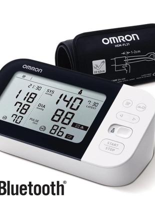 Тонометр omron m7 intelli it (hem-7361t-ebk) afib автоматичний на плече гарантія 5 років