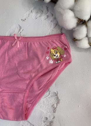 Набор трусиков щенячий патруль для девочек