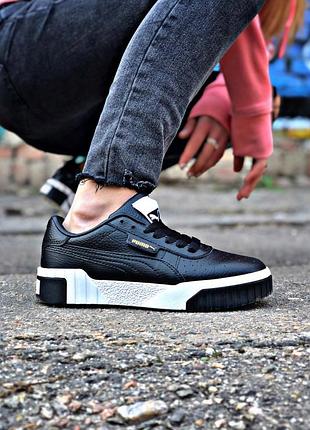 Кросівки кеди puma cali remix black/white кроссовки кеды