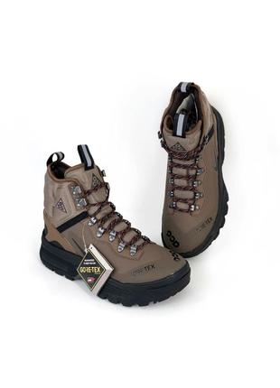 Nike acg air zoom gaiadome gore-tex brown