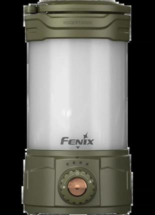 Fenix cl26r pro фонарь кемпинговый темно-зеленый