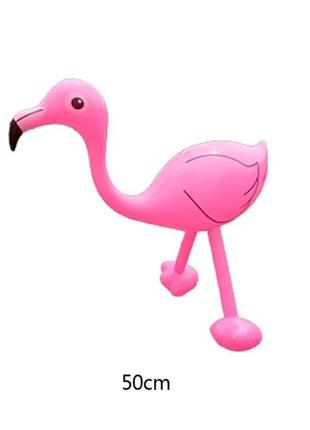 Фламинго розовый надувной