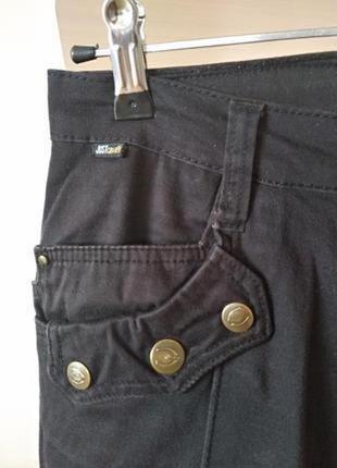 Оригинальные черные  брюки-джинсы,качество,р.s/44, италия.3 фото