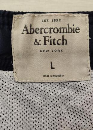 Легкие мужские шорты abercrombie &amp; fitch new york8 фото