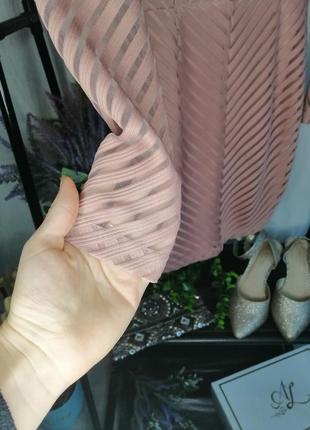 Сукня нова сток пудра рожева пляття нарядне бандажне бандажна6 фото
