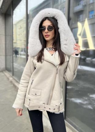Розкішна натуральна дублянка