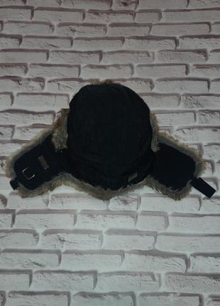 Детская зимняя шапка ушанка меховая barts.6 фото