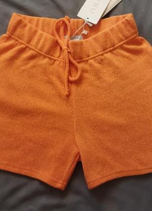 Жіночі шорти xs оранжеві помаранчеві шорти amisu1 фото