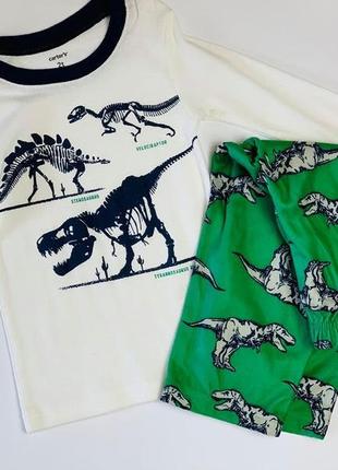 Піжамка "динозавр" картерс для хлопчика