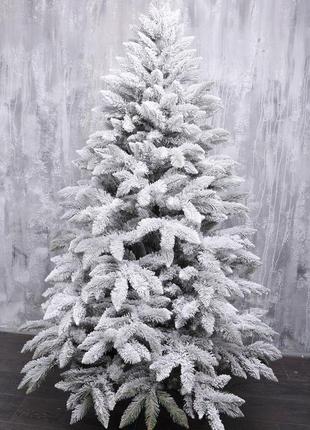 Ель снежная литая искусственная новогодняя елка 2.3 м