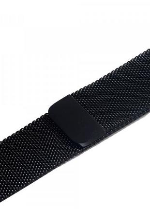 Браслет для годинника, ремінець-браслет для apple watch 42 mm milanese loop band (black)