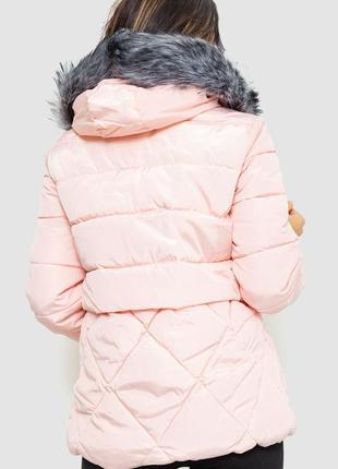 Куртка женская, цвет светло-розовый7 фото
