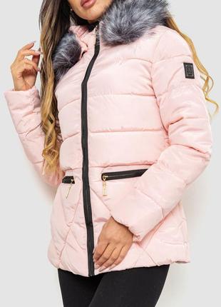 Куртка женская, цвет светло-розовый3 фото