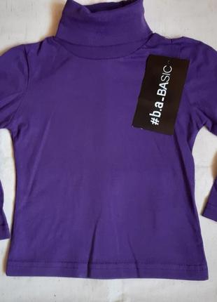 Белый гольф водолазка "b.a.basic" германия на 2 года