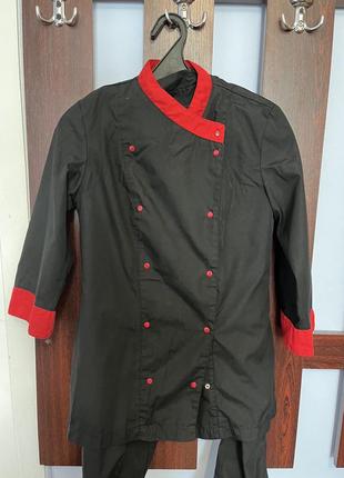 Уніформа кухаря жіноча4 фото