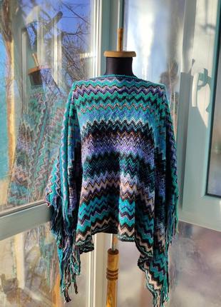 Накидка в стиле missoni1 фото