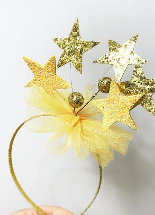 Обруч зірочка обруч ніч нічка обручі на замовлення новорічні обручі