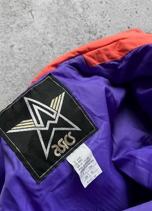 Asics vintage full zip ski jacket 90s вінтажна, лижна куртка9 фото
