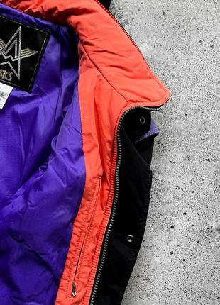 Asics vintage full zip ski jacket 90s вінтажна, лижна куртка8 фото
