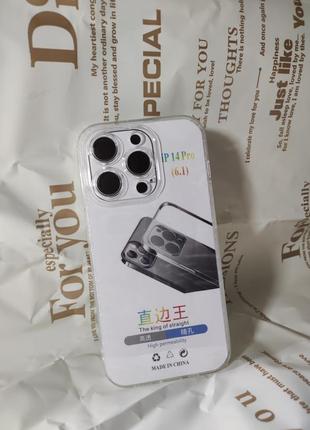 Прозрачный чехол на айфон 14 о, новый