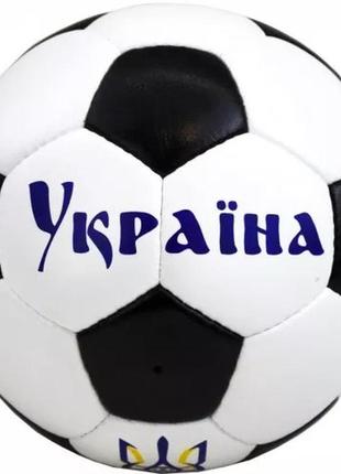 Кожаный футбольный мяч sphere украина1 фото