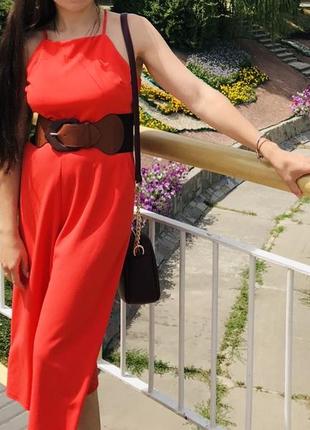 Крутой ромбер, комбинезон на бретельках