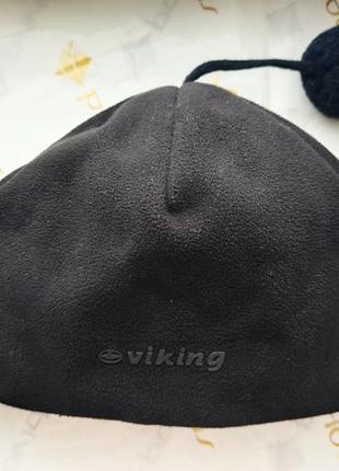 Спортивная мужская шапка на флисе viking2 фото
