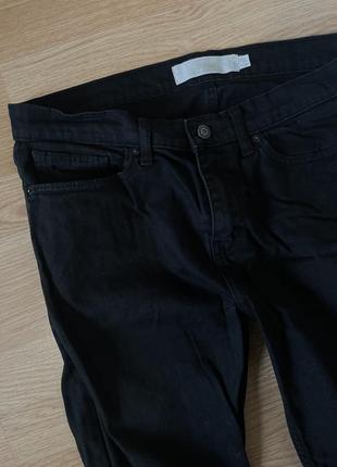 Мужские брюки джинсы черные3 фото