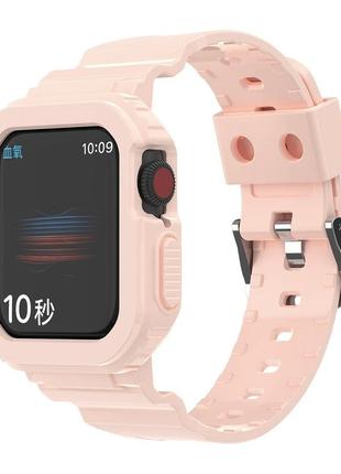 Чохол ремінець для apple watch 8/7/6/5/4/3/2/1(38/40/41 мм) рожевий