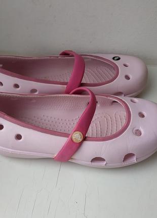 Кроксы балетки босоножки crocs 28-29р. 18-18.5 см3 фото