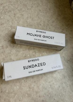 Парфумована вода byredo mojave ghost та sundazed оригінал