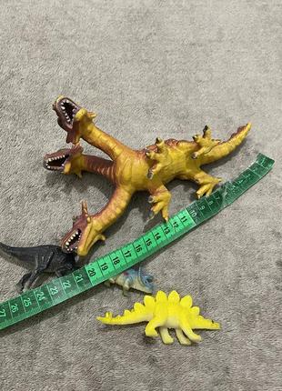 Динозавры пластиковые, игрушка3 фото